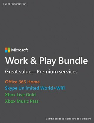 حزمة العمل والاشتراك في خدمات اشتراك Microsoft 199 دولارًا
