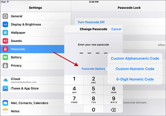 قم بتأمين iPhone الخاص بك ، قم بإنشاء رمز مرور أبجدي رقمي قوي (محدث)