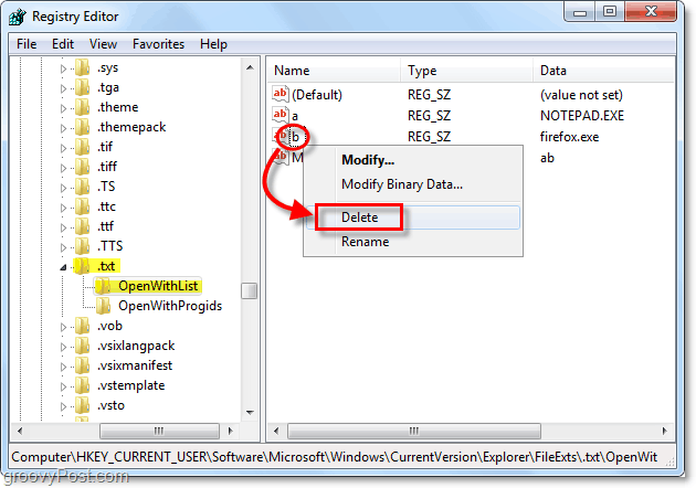 كيفية إزالة البرامج من قائمة "فتح باستخدام" في نظام التشغيل Windows 7