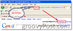 كيفية تمكين SSL لجميع صفحات GMAIL:: groovyPost.com