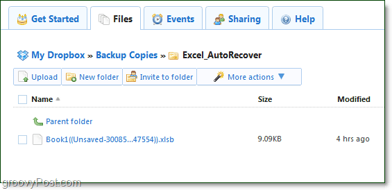 Dropbox أرشفة ملفات مكتبك