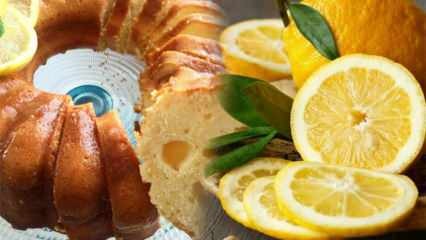 وصفة كعكة الليمون اللذيذة المناسبة للرجيم! كيف تصنع كعكة الليمون في المنزل؟ الخدع