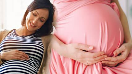هل الخط البني على البطن علامة على الحمل؟ ما هو خط السرة Linea Nigra أثناء الحمل؟