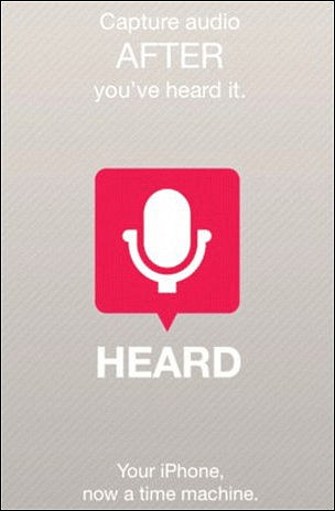 استمع: تطبيق iPhone جديد لتسجيلات الصوت الثابتة لتشغيل الدقائق الخمس الأخيرة