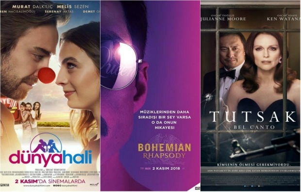 الأفلام التي تم إصدارها هذا الأسبوع في دور السينما
