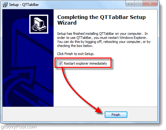 إضافة الاستعراض المبوب إلى مستكشف Windows في Windows 7 مع QT TabBar