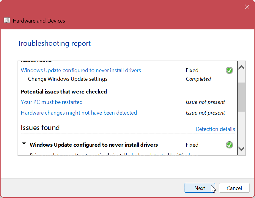 إصلاح الخطأ 0x8007045d على Windows