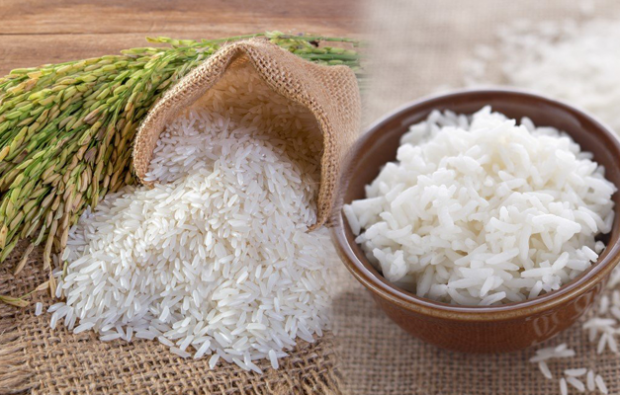 هل ابتلاع الأرز يضعف؟