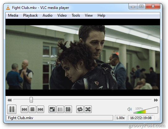 فيلم Blu-ray المحول في VLC