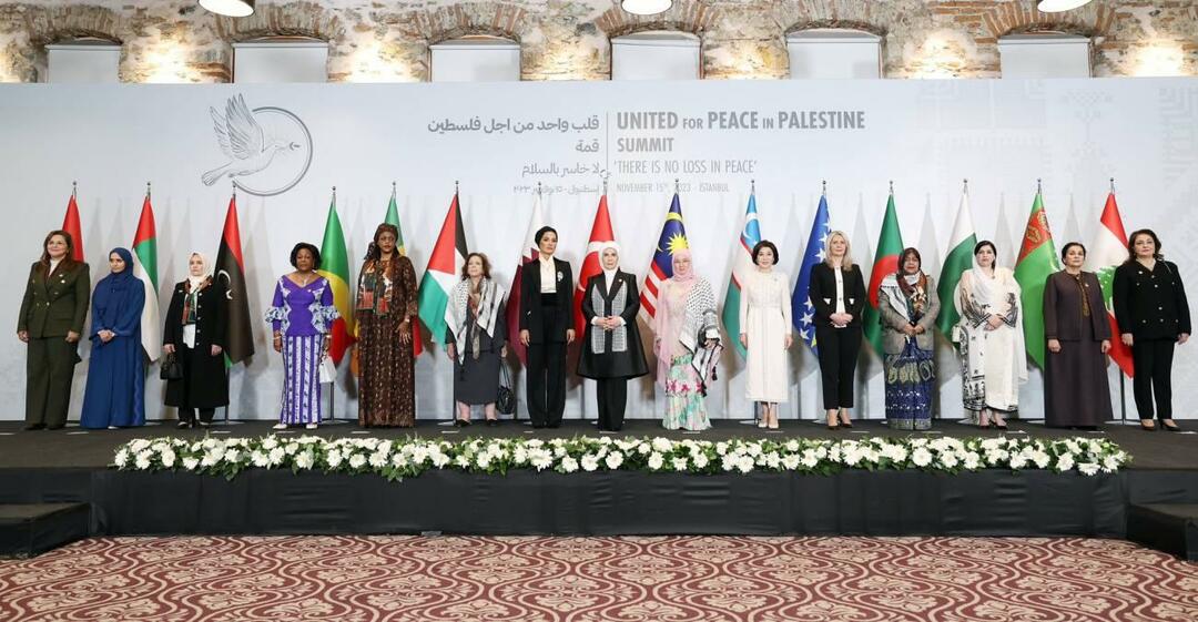 قمة قلب واحد لزوجات القادة الفلسطينيين