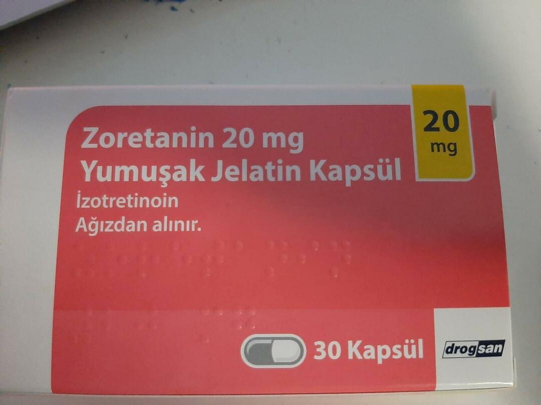 ما فائدة كبسولة Zoretanin المستخدمة في علاج حب الشباب؟ كيفية استخدام زوريتانين؟