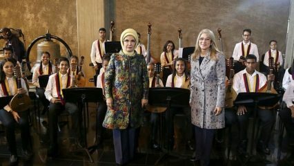 عرض موسيقي خاص للسيدة الأولى أردوغان في فنزويلا