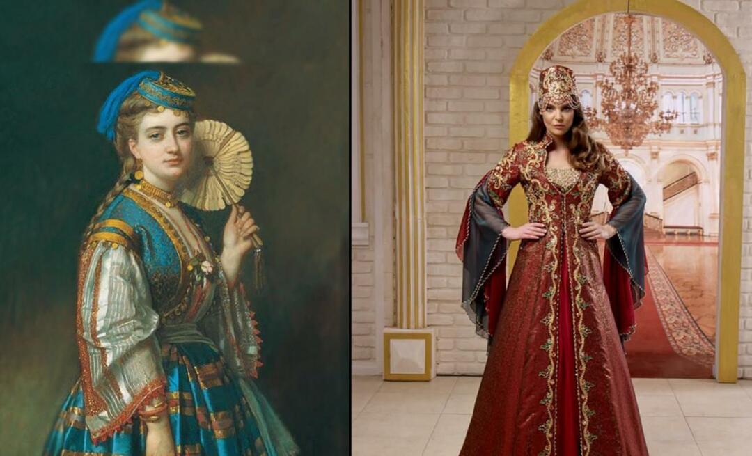 كيف كانت ملابس النساء في القصر العثماني في القرنين الثامن عشر والتاسع عشر؟ 