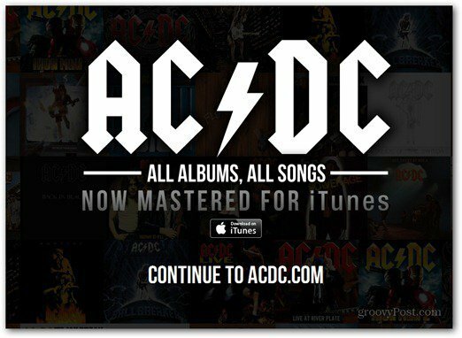 acdc اي تيونز