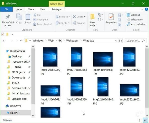 إليك كيفية العثور على خلفيات Windows 10