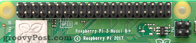 دبابيس Raspberry Pi 3 B + GPIO