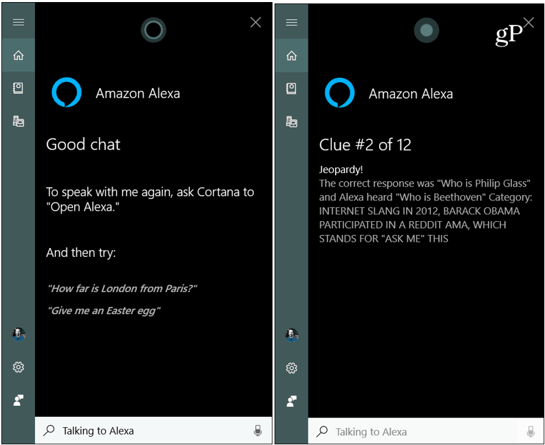 استخدام مهارات Alexa عبر Windows 10
