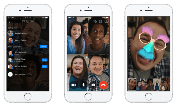 يطرح Facebook Messenger ميزة دردشة الفيديو الجماعية على Android و iOS والويب.