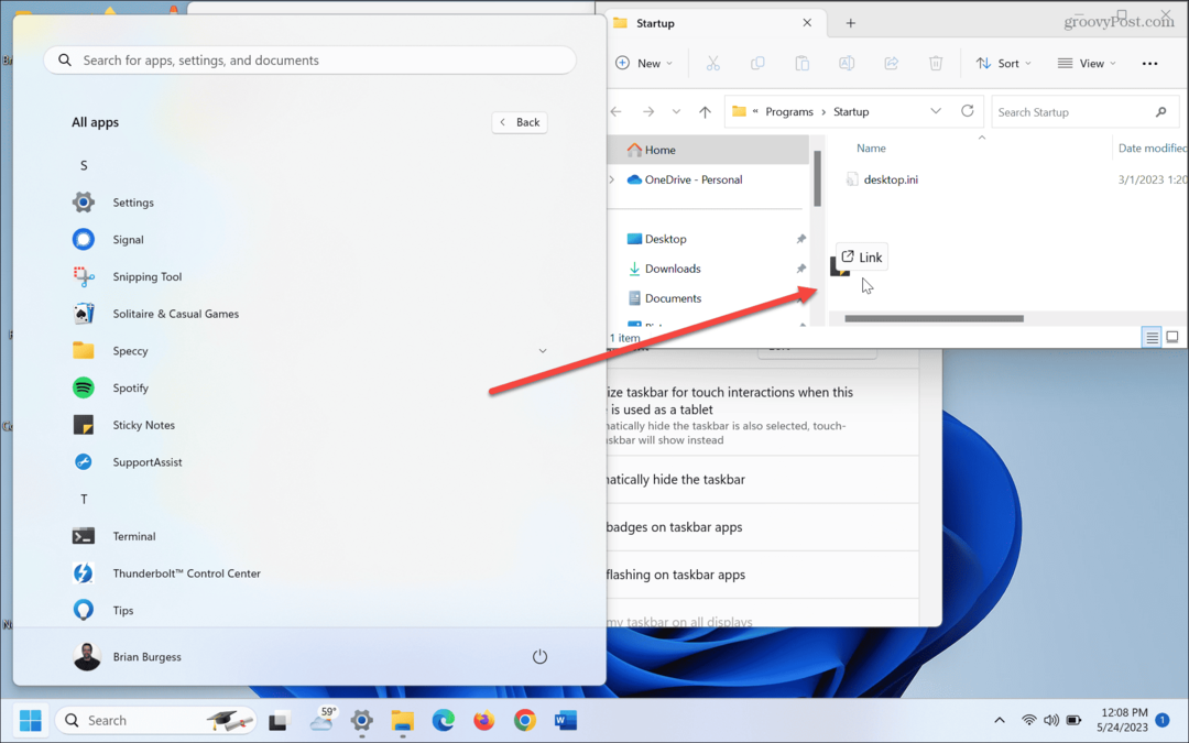 كيفية جعل Windows 11 يفتح Sticky Notes عند بدء التشغيل