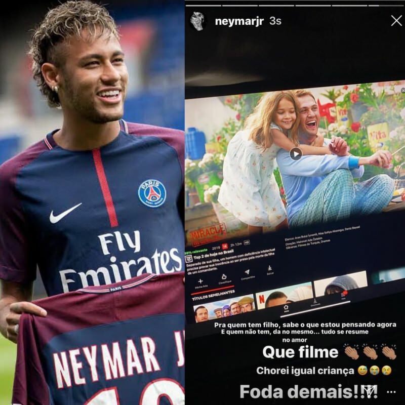 شارك لاعب كرة القدم العالمي نيمار الفيلم التركي من حسابه على وسائل التواصل الاجتماعي!
