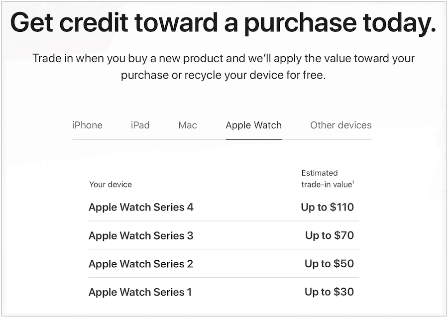 بيع Apple Watch عبر Apple