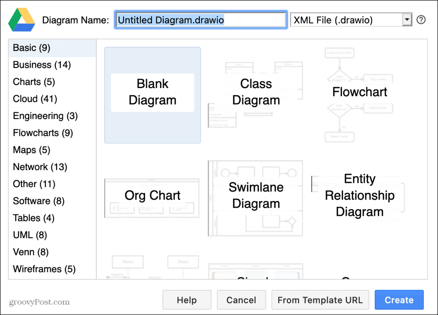Diagrams.net للمستندات