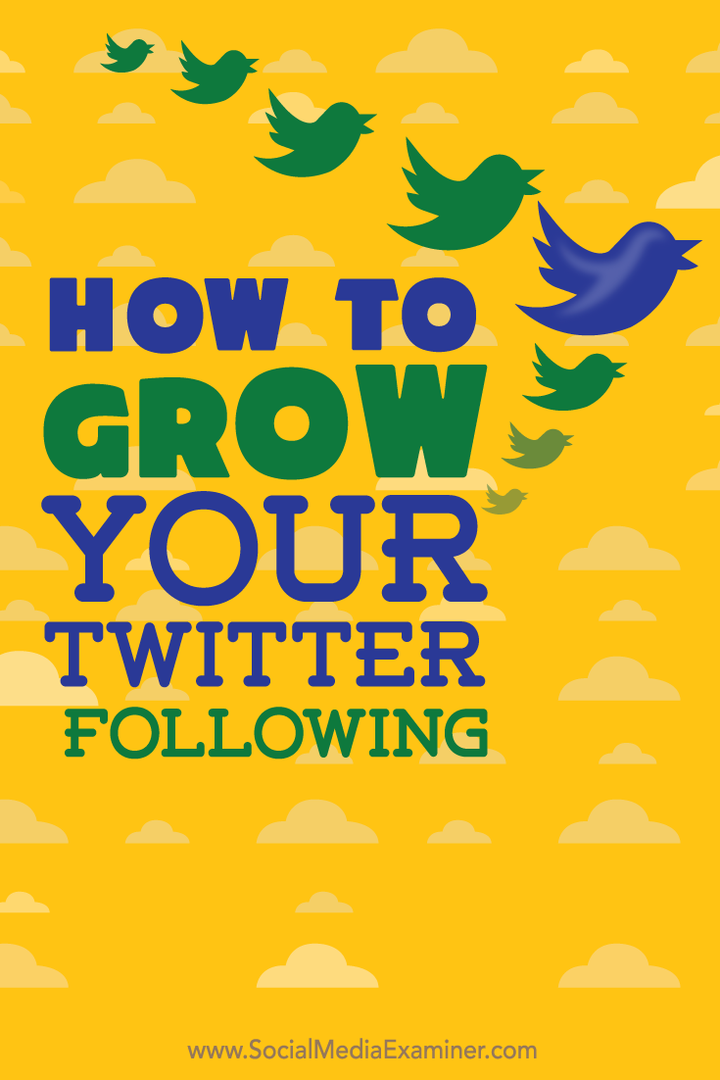 كيف تنمو متابعتك على تويتر: ممتحن وسائل التواصل الاجتماعي