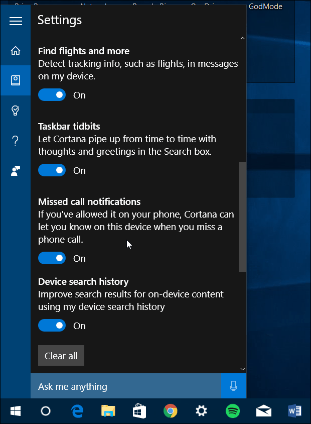 تحسينات Cortana