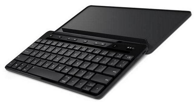 تعمل لوحة مفاتيح Microsoft Universal Mobile Keyboard مع الأجهزة اللوحية التي تعمل بنظام iOS و Android و Windows