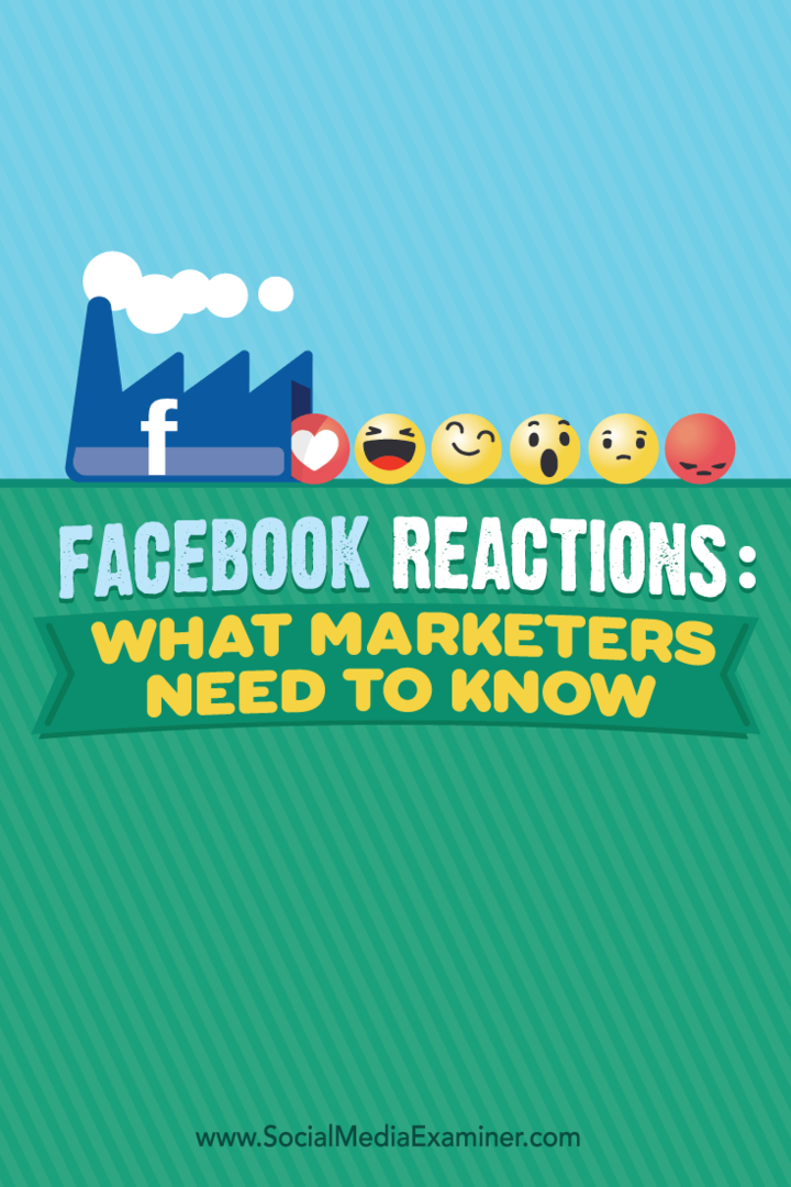 ردود أفعال Facebook: ما يحتاج المسوقون إلى معرفته: ممتحن وسائل التواصل الاجتماعي