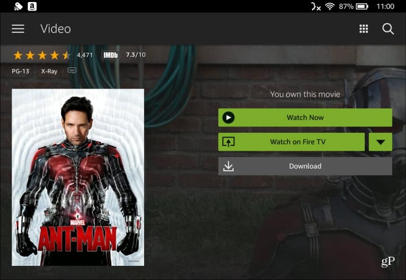 Fire HD 10 to TV شاهد الآن Prime Video