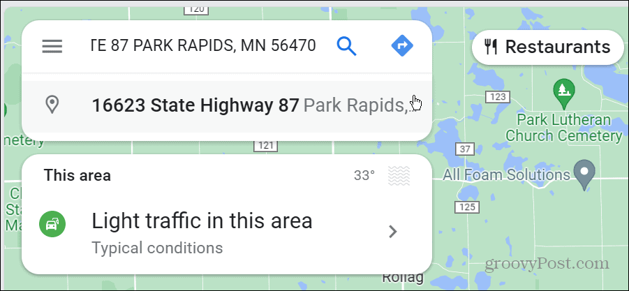 ابحث في خرائط جوجل