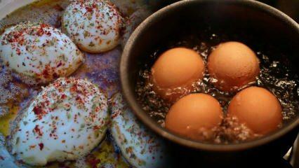 كيف تصنع البيض المخفوق؟ وصفة للبيض المسلوق مع الصلصة اللذيذة للفطور