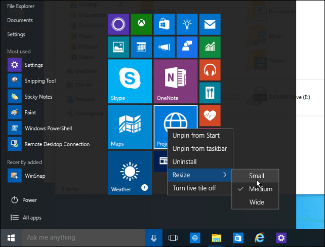 نصيحة Windows 10: اجعل مساحة قائمة ابدأ فعالة