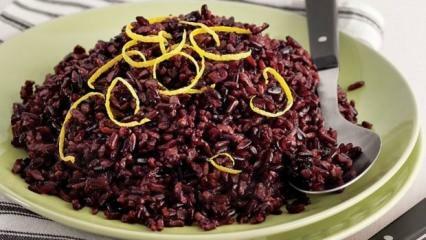 ما هو الأرز الأسود وكيفية صنع بيلاف من الأرز الأسود؟ تقنيات طبخ الأرز الأسود