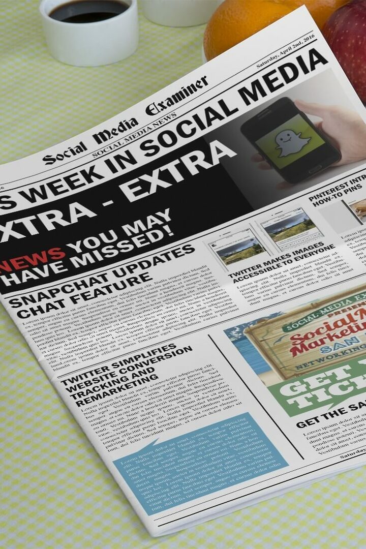 Snapchat تطرح ميزات جديدة: هذا الأسبوع في وسائل التواصل الاجتماعي: ممتحن وسائل التواصل الاجتماعي