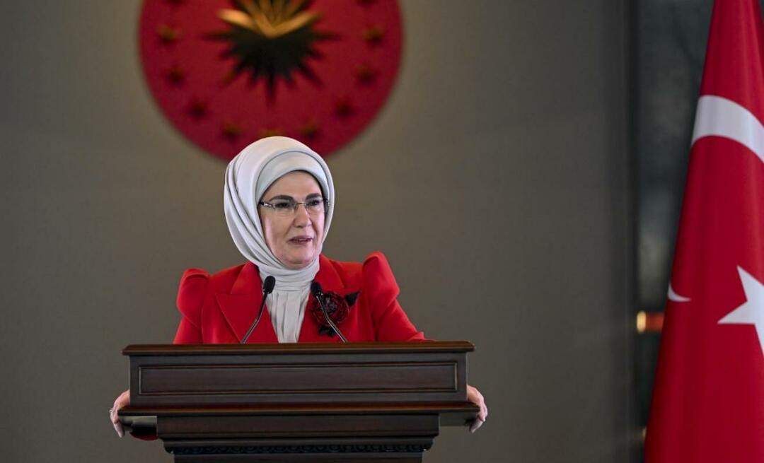 أمينة أردوغان؛ "لا توجد أيديولوجية أكثر قيمة من حياة شخص بريء"