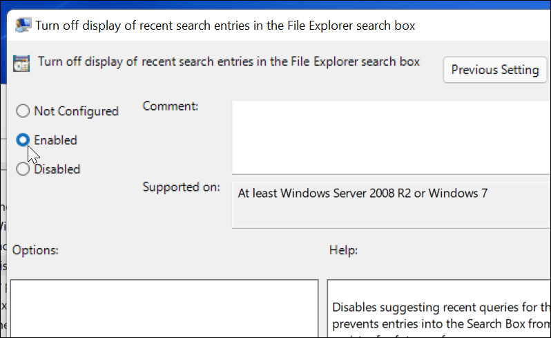 تعطيل نتائج بحث الويب على Windows 11
