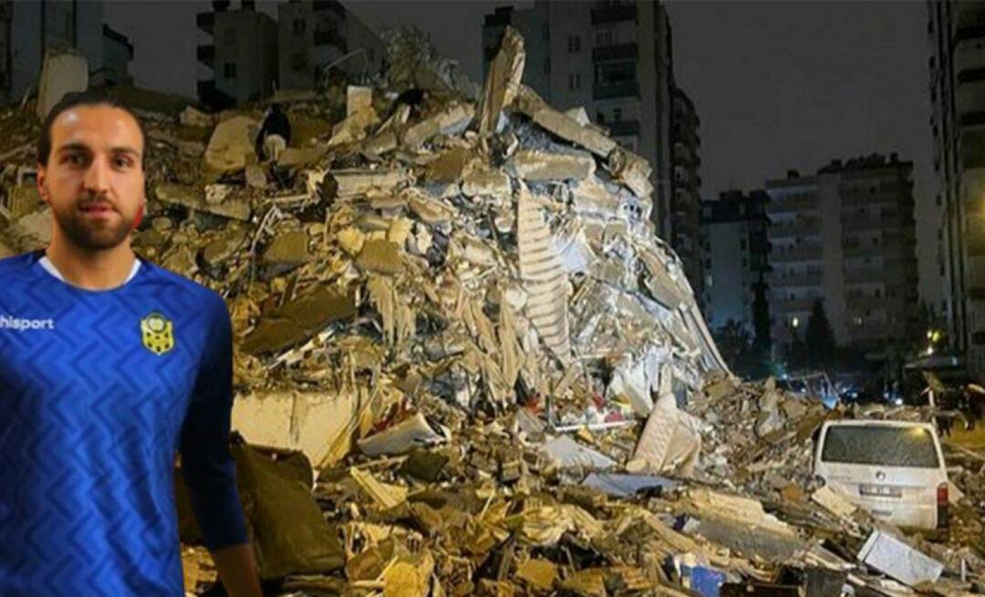 أخبار مريرة من منطقة الزلزال: فقد لاعب كرة القدم الشهير أحمد أيوب تركسلان حياته!