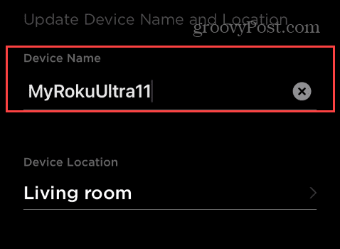 قم بتغيير اسم جهاز Roku الخاص بك