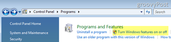 تمكين أو تثبيت أداة القص لـ Windows Vista