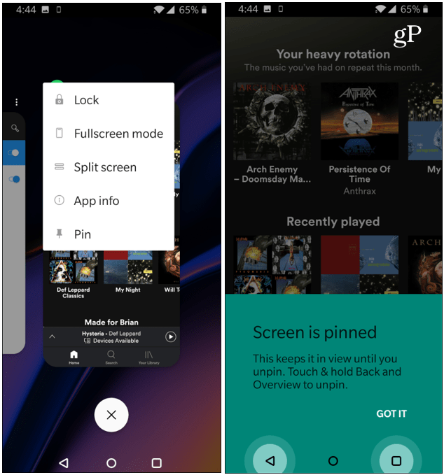 تثبيت التطبيقات OnePlus 6T Android