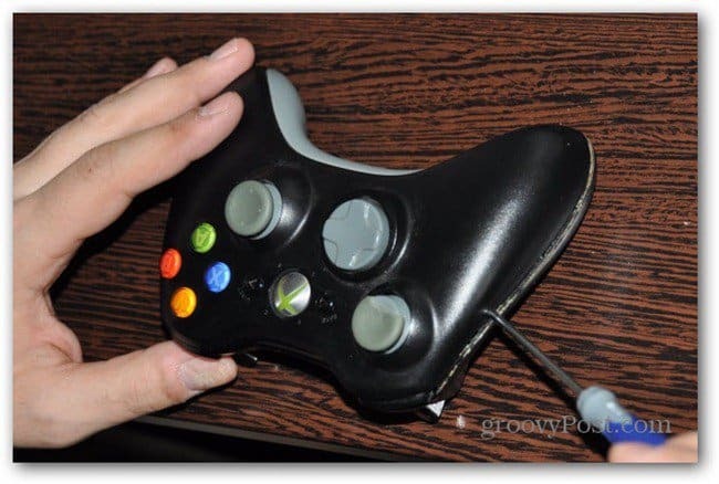 تغيير عصا الإبهام التناظرية وحدة تحكم Xbox 360 تفكيك حالة وحدة التحكم