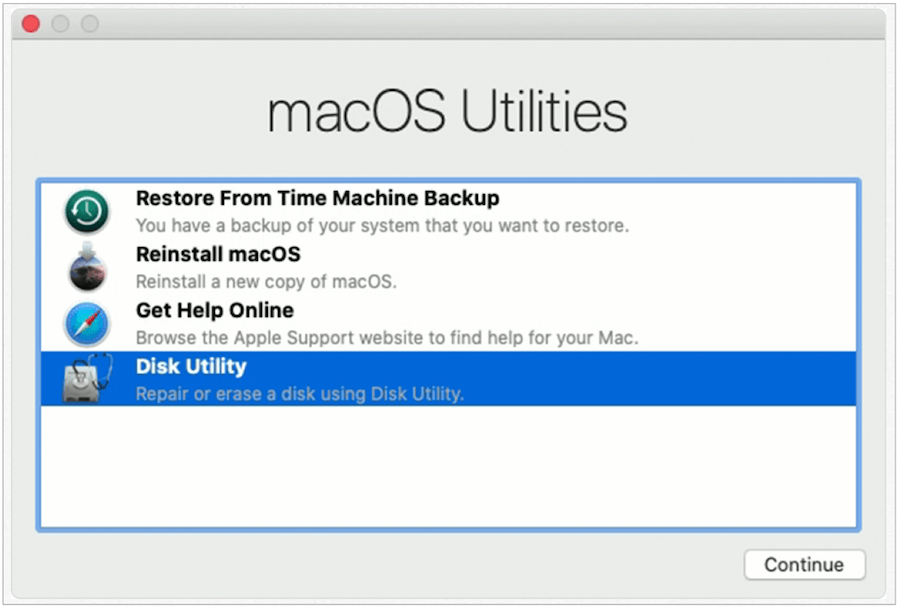أدوات macOS