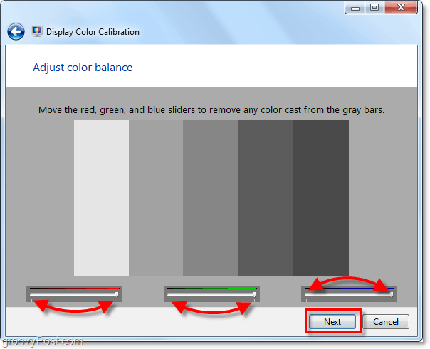 كيفية معايرة لون شاشة Windows 7 باستخدام dccw.exe
