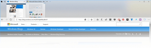 تحسينات Microsoft Edge