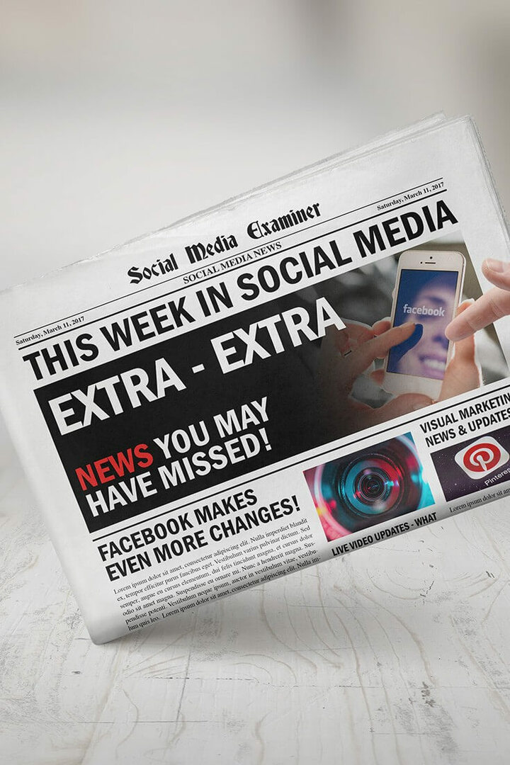 انطلاق يوم Facebook Messenger عالميًا: هذا الأسبوع في وسائل التواصل الاجتماعي: ممتحن وسائل التواصل الاجتماعي