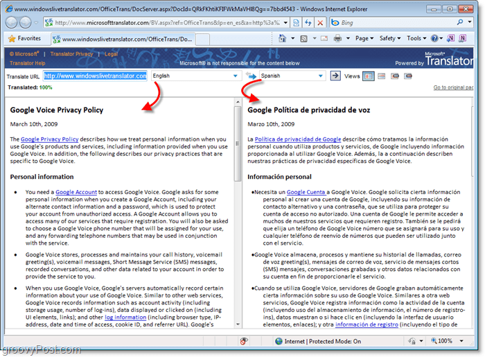 كيفية ترجمة النص في مستندات Microsoft Office 2010