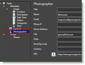 أدوات الصور الاحترافية من Microsoft Pro - بيانات التعريف:: groovyPost.com