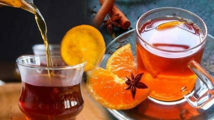 كيفية صنع الشاي البرتقالي؟ طعم مختلف لضيوفك: شاي البرتقال بالريحان